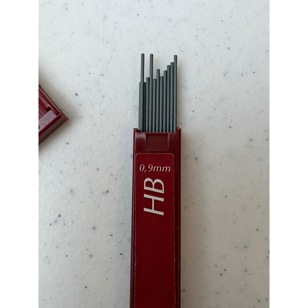 Nos Sheaffer 0.9mm HB Mechanical Pencil Lead Refills 7 Pack 12 ea Leads .9mm - Picture 3 of 3